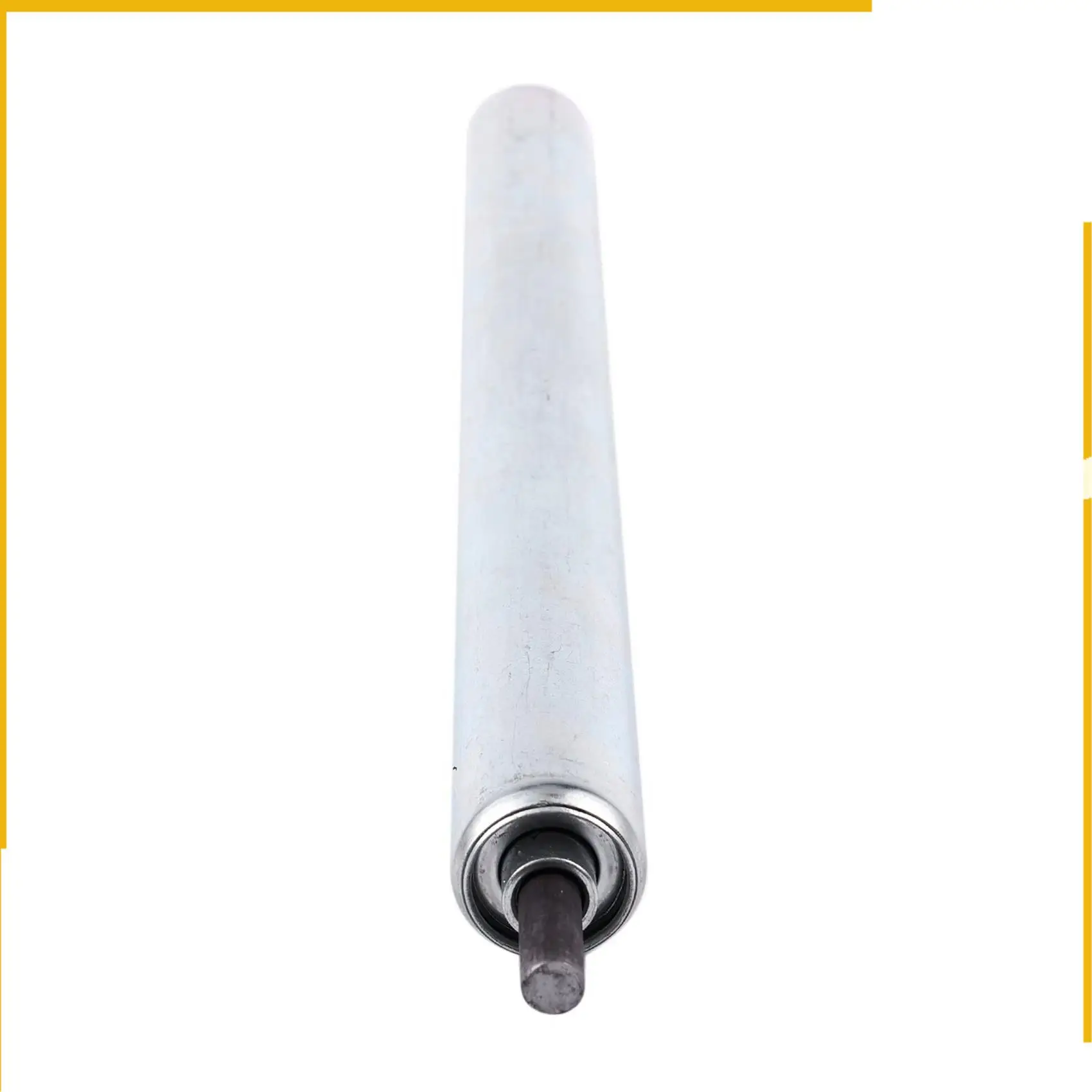 4x Carbon Steel Conveyor Rollers - 25mm X 300mm Assembly Line Rollers For DIY & Industrial Use