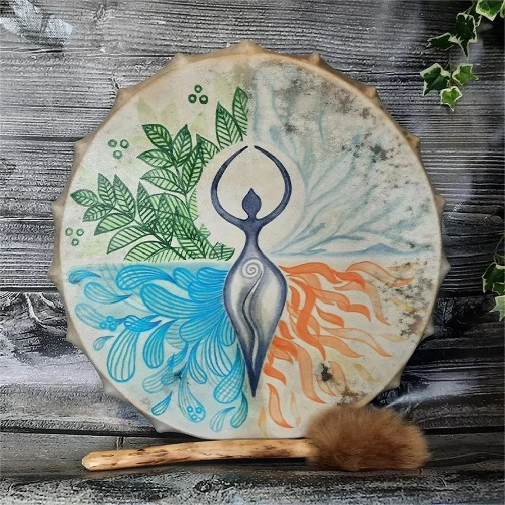 Shaman Drum Siberian Drum Spiritual Music Art Home Decor