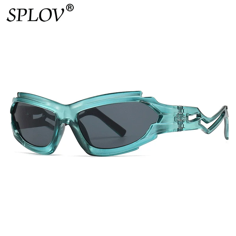 Neue Vintage Unregelmäßigen Katze Auge Frauen Luxus Sonnenbrille Mode Marke Designer Hohl Beine Mode Männer Shades UV400 Sonnenbrille