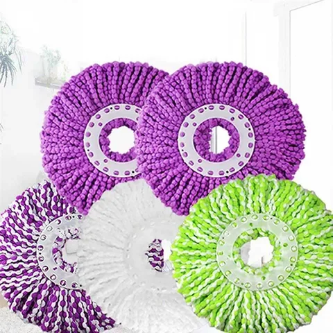 

Microfiber Mops Head To Mop Home Clean Tools Refill For 360 Magic Easy Spin Mops Water Dust Absorbing Household tools