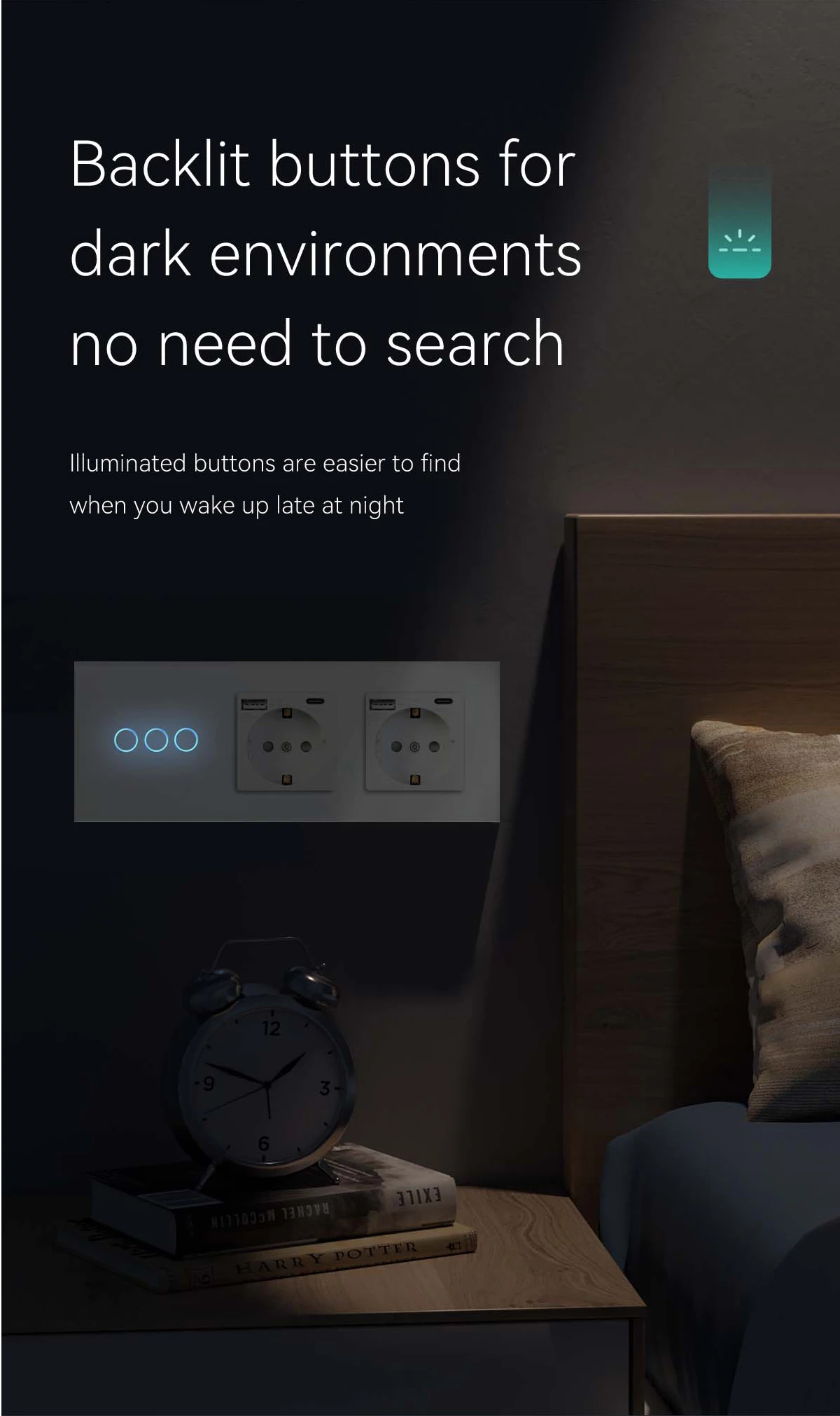 BSEED-EU Tomadas De Parede Padrão Com Tomadas