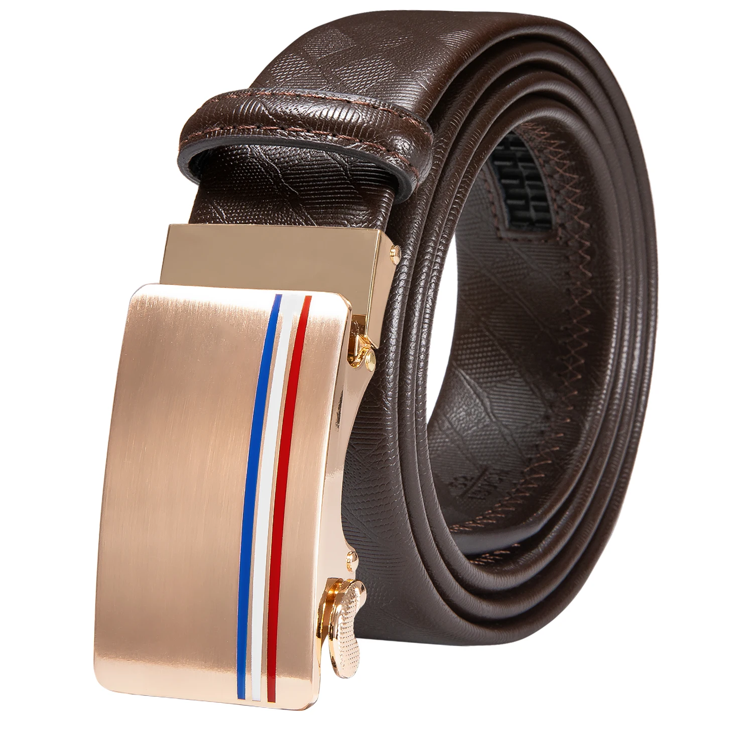 Cintura In Vera Pelle Con Fibbia Colorata Clara Turchese - Foto 5