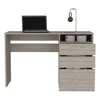 Computer Desk San Diego, One Shelf, Light Gray Finish 4