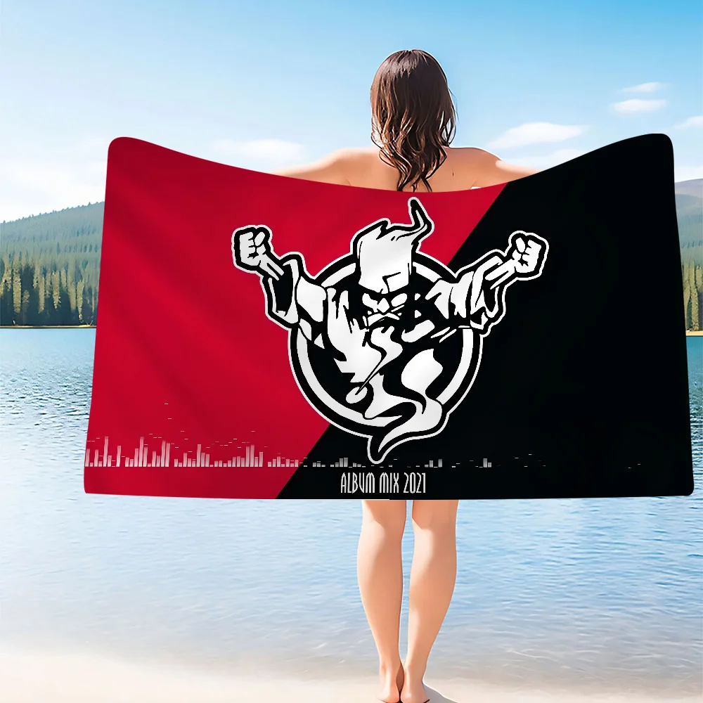 T-Thunderdome Bath Towel Microfiber Soft Water Absorbing Breathable For Girl Kids Decorative Cartoon Beach Towel 6