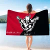 T-Thunderdome Bath Towel Microfiber Soft Water Absorbing Breathable For Girl Kids Decorative Cartoon Beach Towel 6
