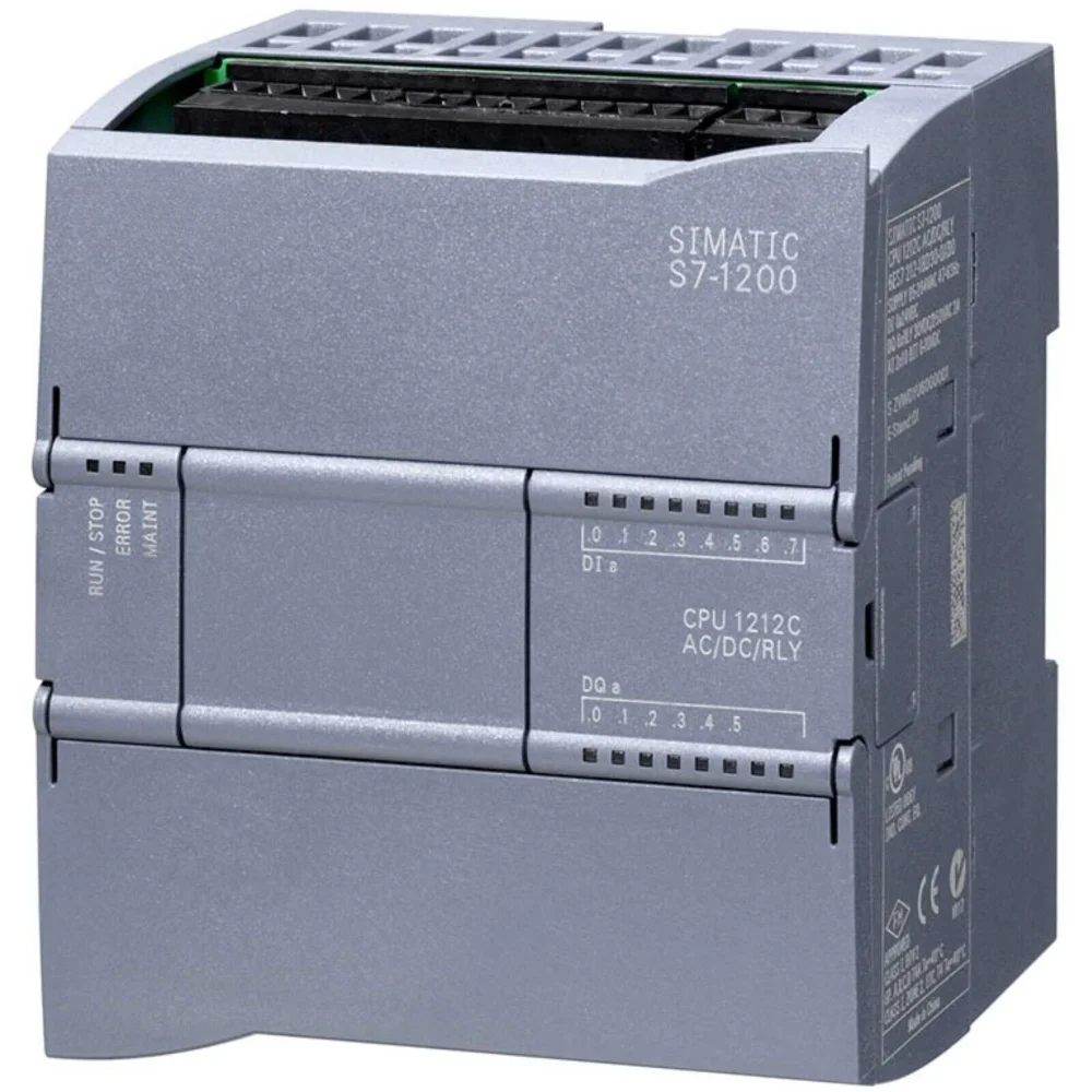 Nuovo Modulo Plc Originale Muslimatic S7-1200 Cpu 1212C Ac/Dc/Relay