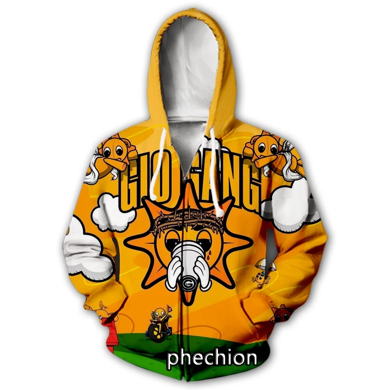 phechion New Men/Women 3D Printed Song Glo gang Casual Zipper Hoodies  Fashion Streetwear Men Loose Sporting Zip Up Hoodies J39|Hoodies &  Sweatshirts| - AliExpress