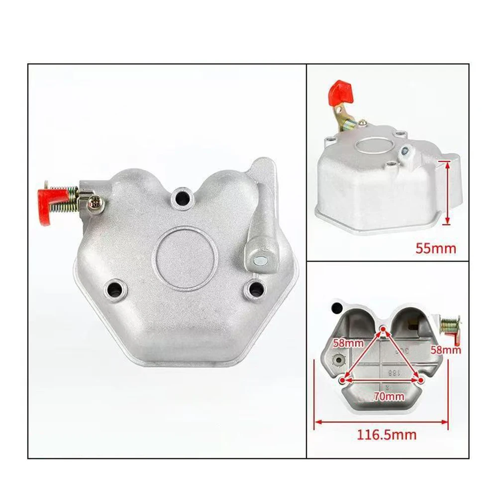 Generator Maintenance Diesel Engine Cover Decompression Cover Pressure Relief Cover 10*10*5cm For 1100f Diesel Engines