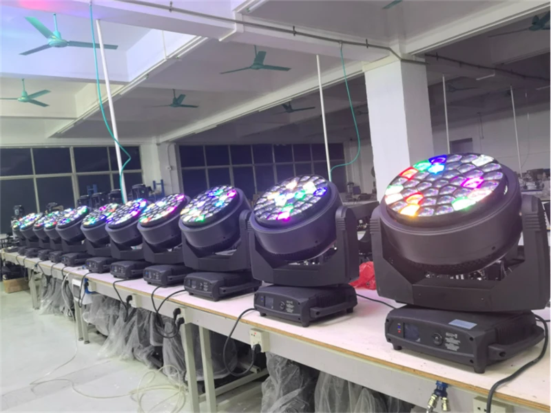 2 pieces Led Bee Eye K25 37*40W RGBW 4in1 Moving Head Stage Light LED Bee Eye Mo