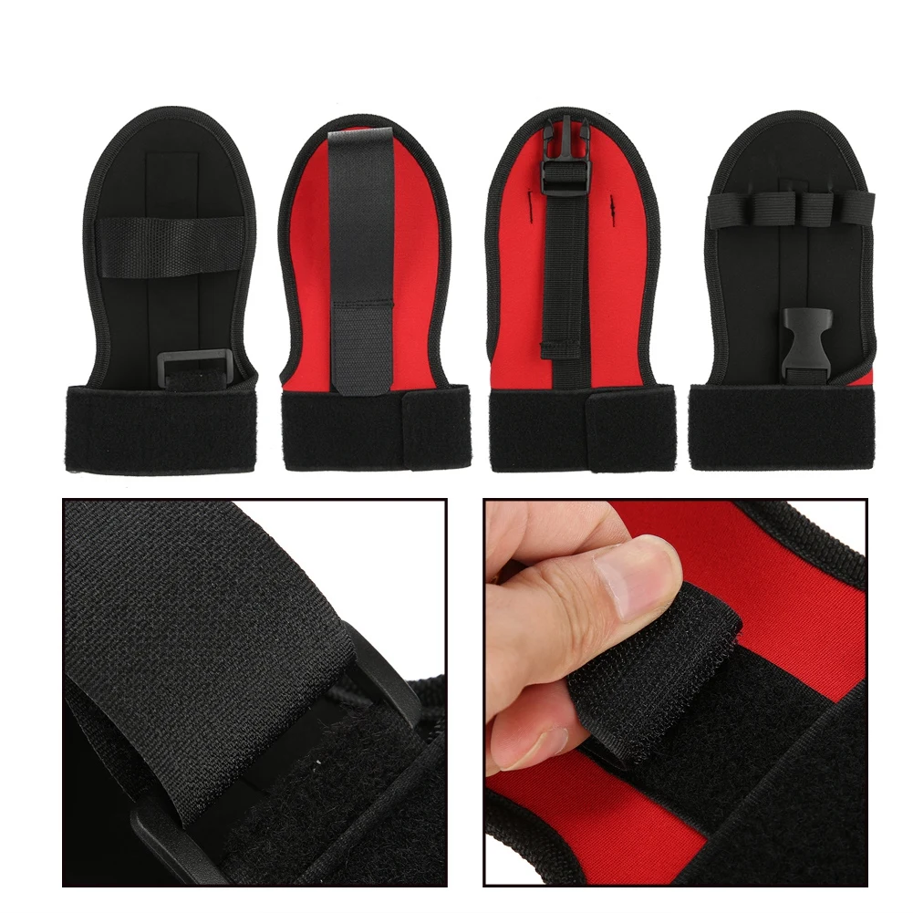 Black Finger Glove Auxiliary Fixed Gloves Rehabilitation Training Equipment Hand Fist Finger Glove Rehabilitation Training