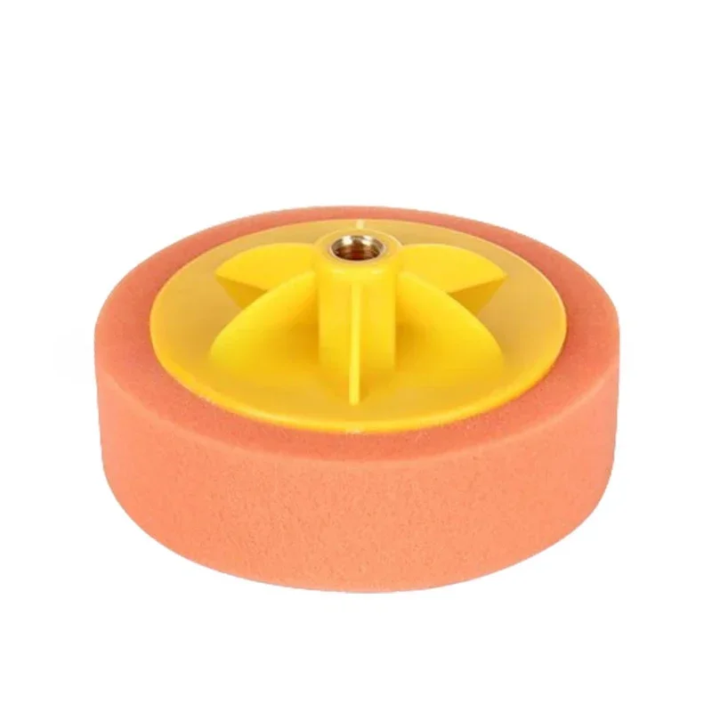 6 Inch Waxing Sponge Restore Coarse, Medium And Fine Screw Polishing Disk Car Beauty Mirror Repair Sponge Wheel M14 Disk 5