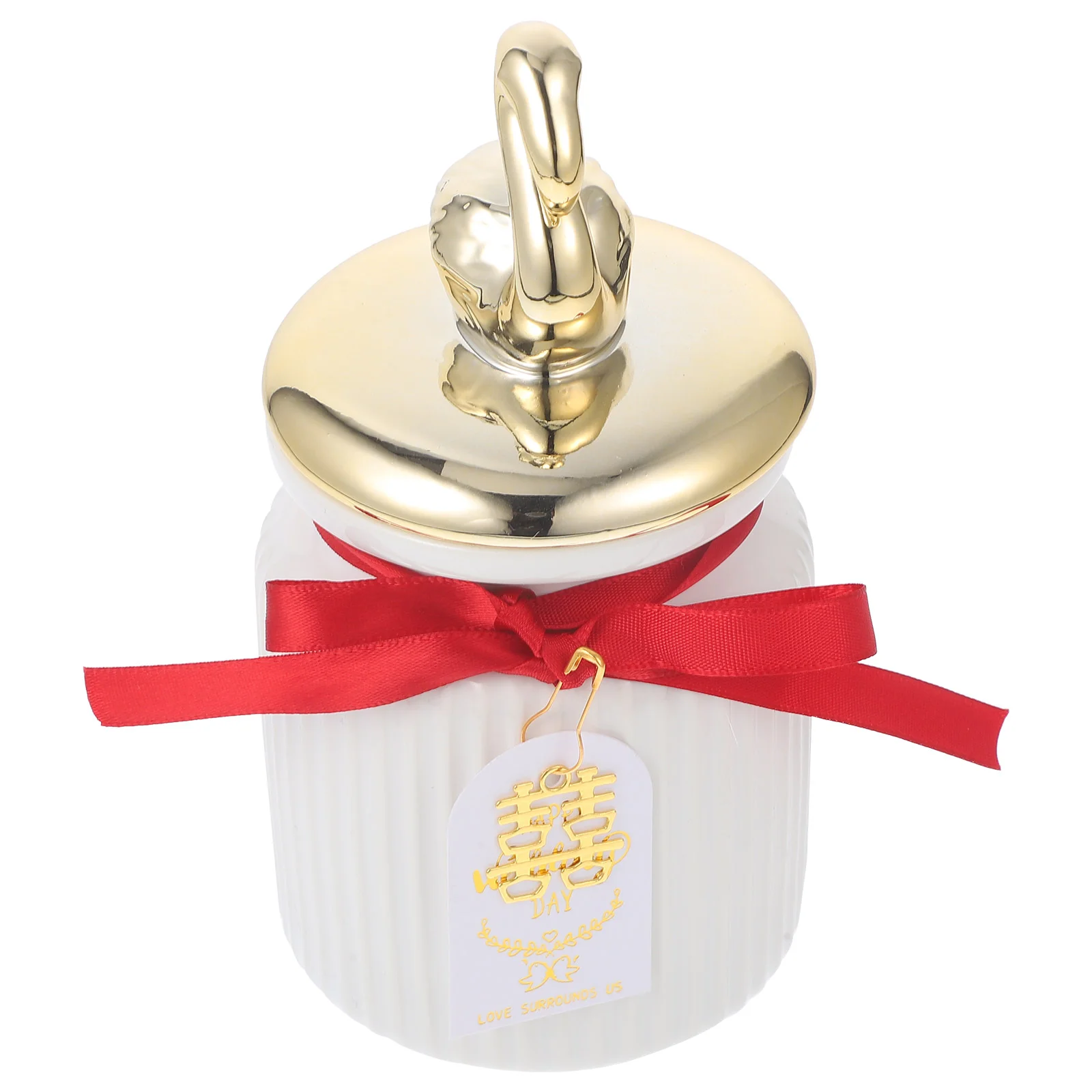 

Utensils Ceramic Airtight Jar Sugar Canisters Food Storage Containers with Lids