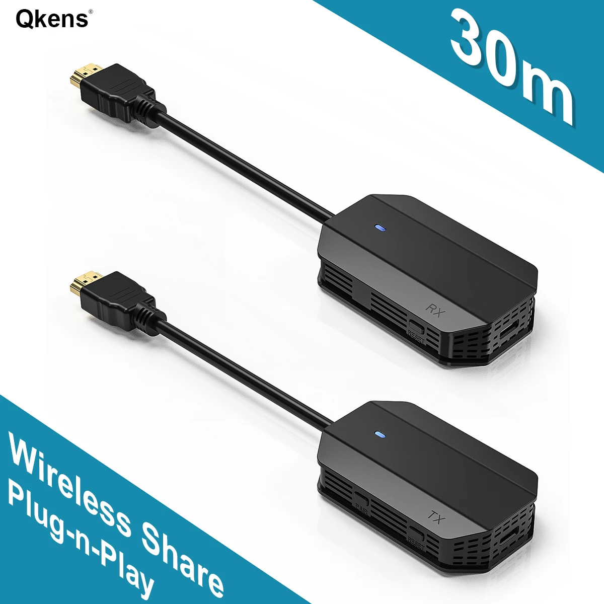Skru ned ækvator Konkret 30m Mini Wireless Hdmi Extender Video Transmitter And Receiver Display  Adapter Switch For Ps4 Camera Laptop Pc To Tv Projector - Audio & Video  Cables - AliExpress