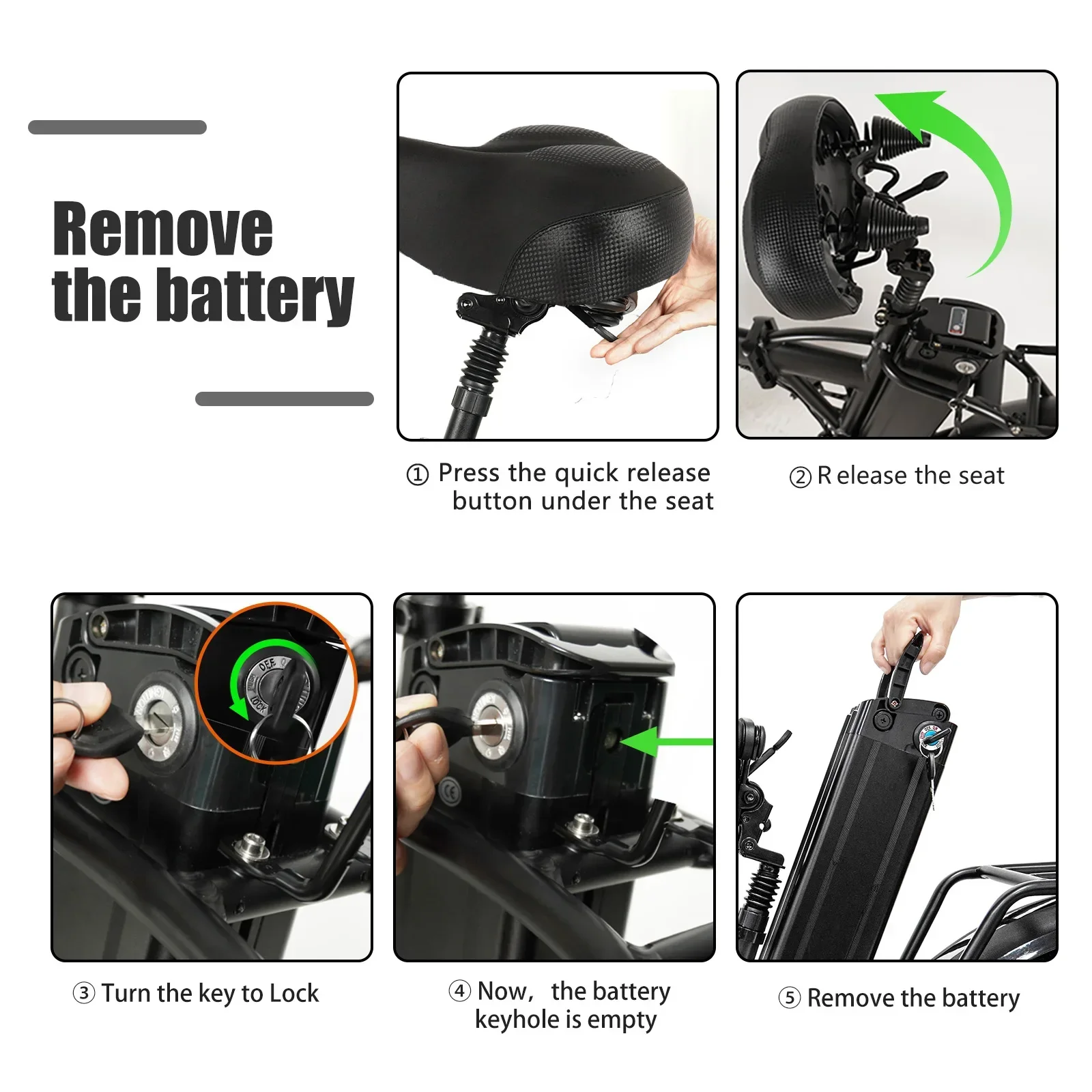 CMACEWHEEL AC16 Electric Bicycle Wide Tire Electric Bicycle Foldable 48V/18Ah Electric Bicycle Suitable for City Commuting S165860377dbf4e8190e042a2826836a9s