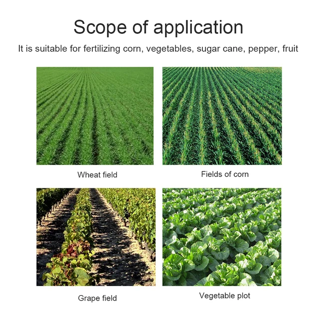 Kerti Zöldség Táska Fa Top Munkavégzés Otthoni Kézi Öltözködés Mezőgazdasági Műtrágya Spreader Egycső Kukorica Udvar - Image 2