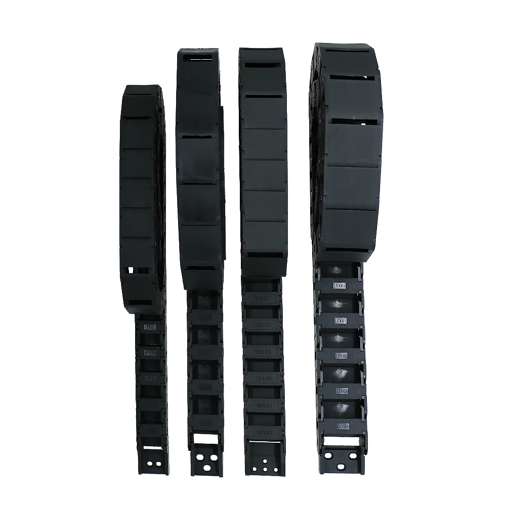 Cable Drag 15x20 15x30 L1000mm Chain Wire Carrier for CNC 3D Printer Engraving Voron plastic cable chain,cable carrier