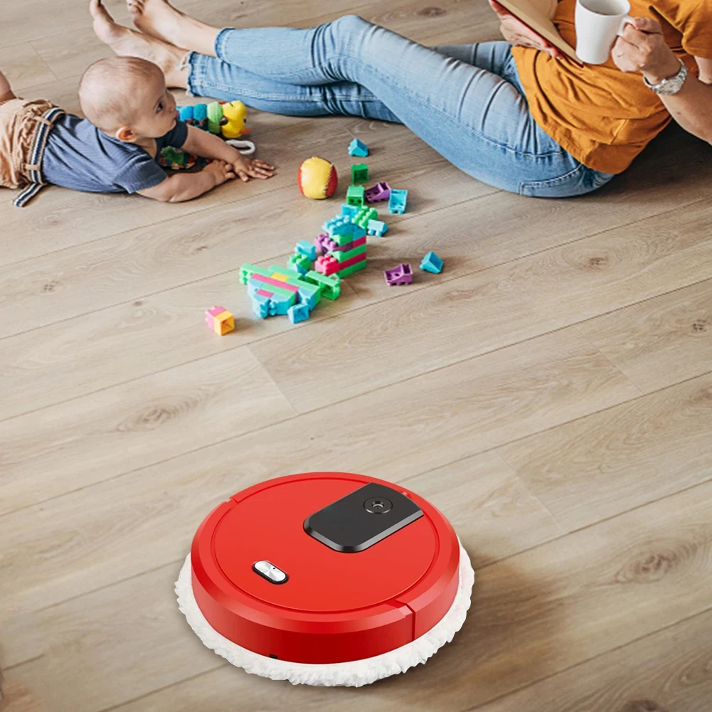 2024 New Robot Cleaning Auto  Cleaning Sweeping Robot Mopping Machine Lazy Robotic USB Vacuum Cleaner Portable  Sweeper 6