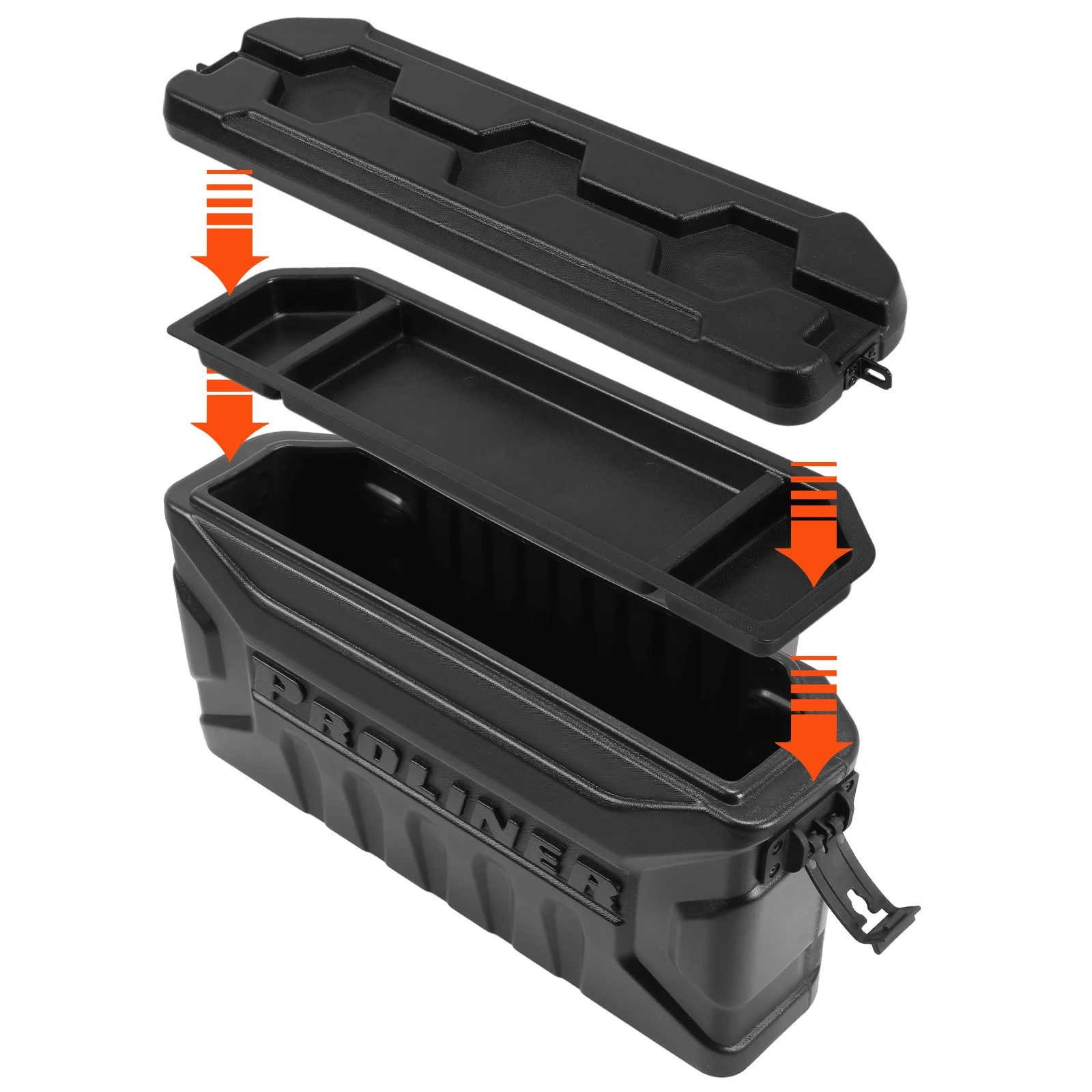 Car Tailgate Toolbox Exterior Modified Accessories Rear Tailgate Tool Storage Box Organizer for Suzuki Jimny JB64 JB74 2019-2025