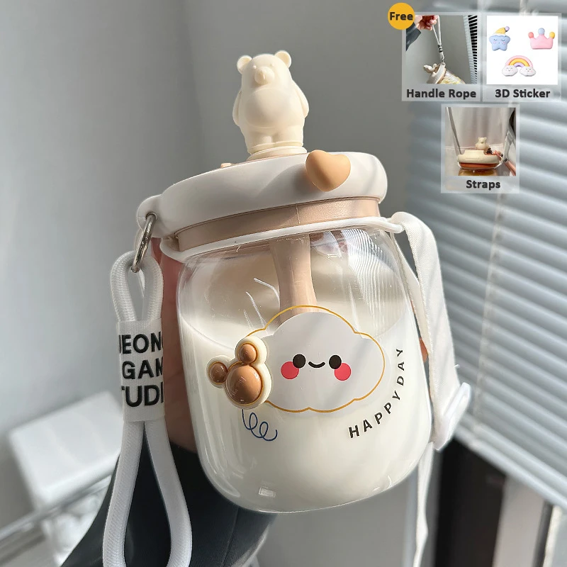 White and 3D Sticker