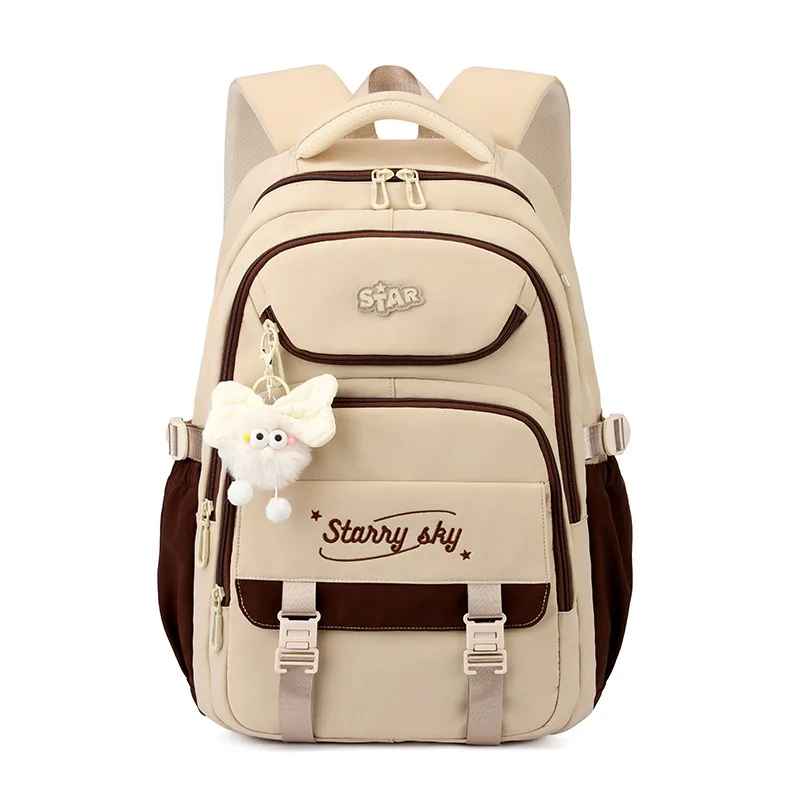 elementary school student backpack Middle high school Backpack for girls bookbag cute school bag large capacity travel backpack 1