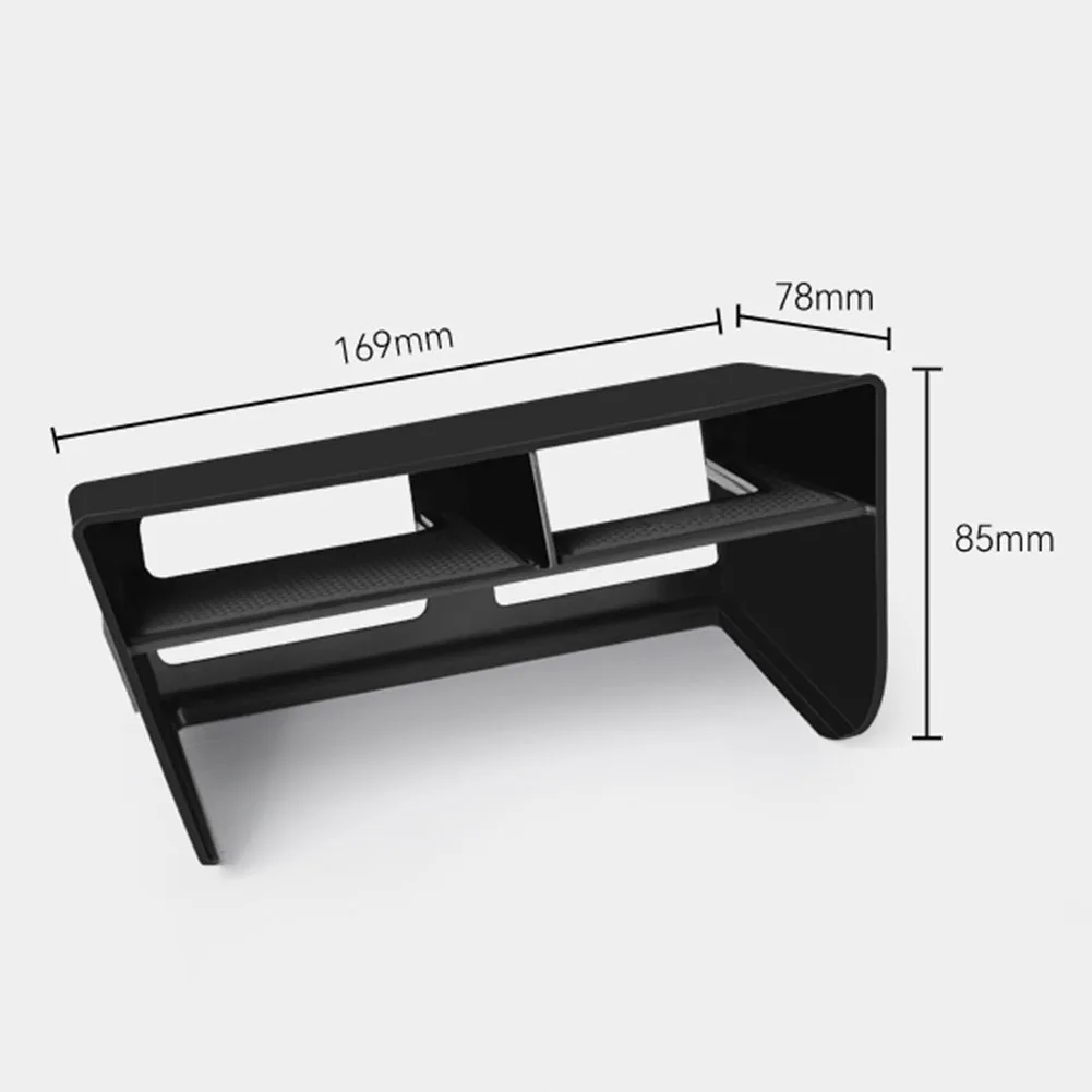 Central Control Storage Box Under Screen Organizer For Forester to Simplify Vehicle Clutter Management