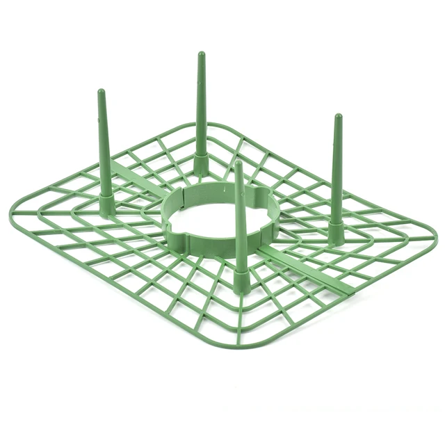 1 Db Négyzet Alakú Kerek Műanyag Eperállvány Erkélyen Termeszt Zöldségeket Gyümölcsmászó Pillér Kertészeti Konzol Tartó Tartók - Image 4
