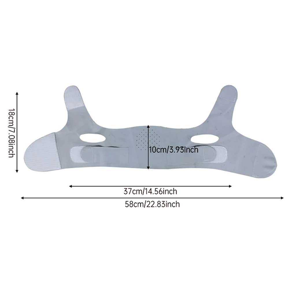 Enhanced Anti-Aging Facial Sculpting Band for Double Chin Reduction