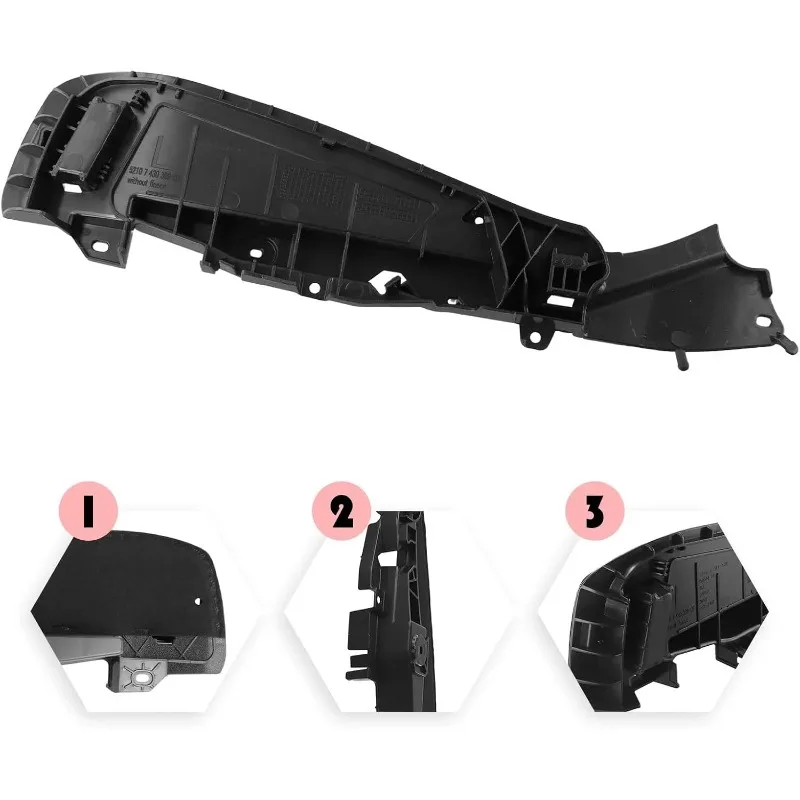 Auto Anteriore Sinistra Destra Sedile Lato Telaio di Supporto Pannello Staffa di Copertura Per BMW X5 X6 F15 F16 F85 F90 52107317458 52107317459 - Image 4