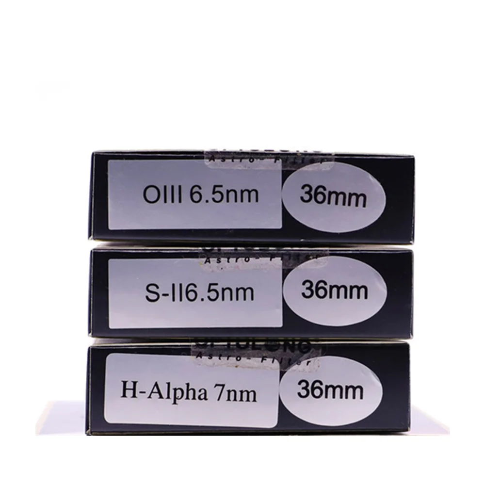 Optolong SHO 7nm H-Alpha SII6.5nm OIII6.5nm 헤일로리스 협대역 필터 36mm