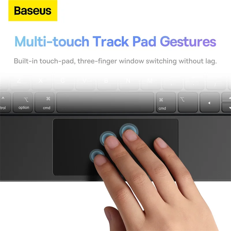 Case com Teclado Bluetooth para Ipad Baseus