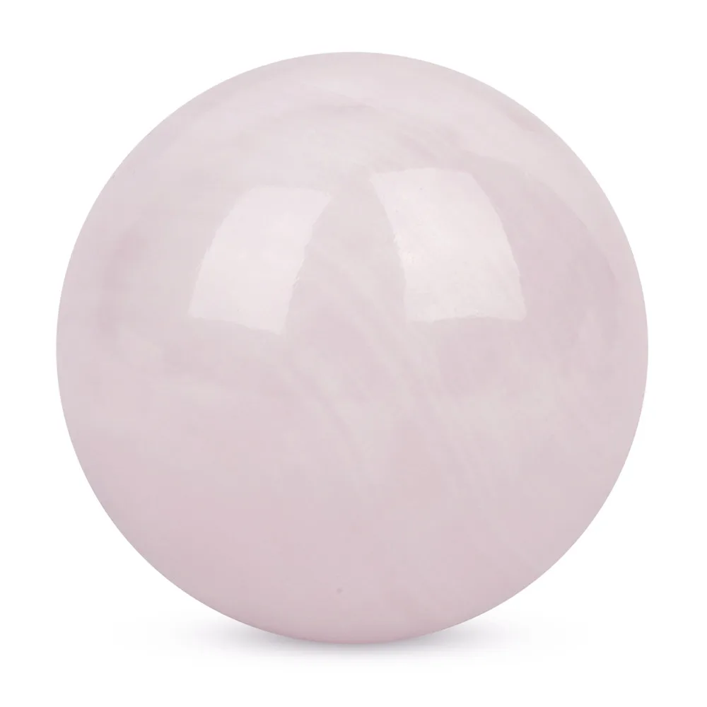 

1pcs Natural Stones Rose Quartz Ball Crystal Energy Healing Chakra Divination Home Decor