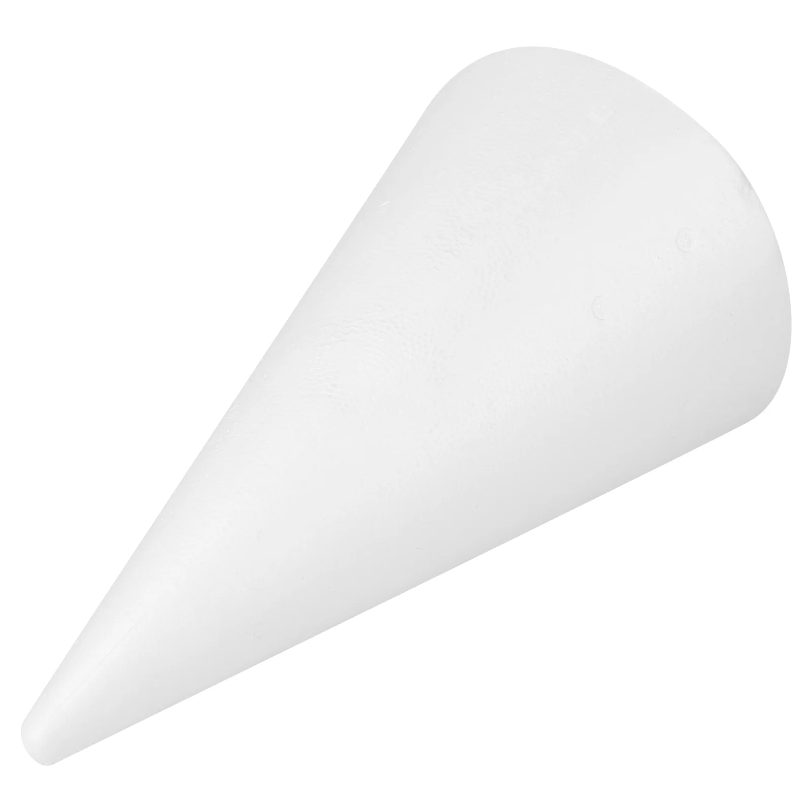 Cone Cones Craft Tree Christmas Diy Polystyrene Crafts Floral White