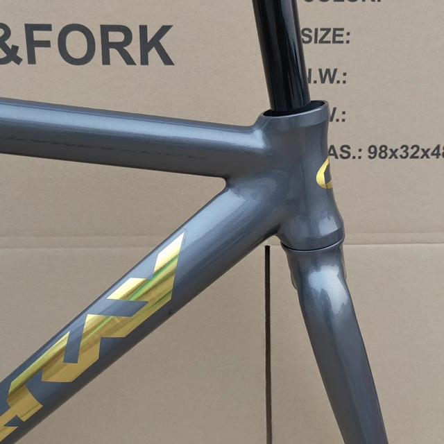 GRAY 700C Track Bike Frameset 48/52/56cm Aluminum Alloy