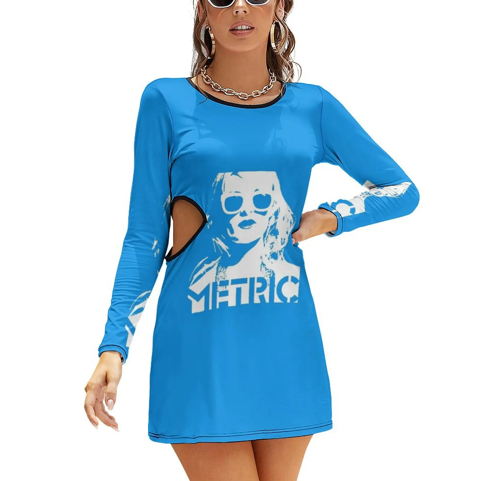 

Best Seller Metric Tape Slim Dress with Hollow Waist Women's clothing dresses for special events women's dresses luxury