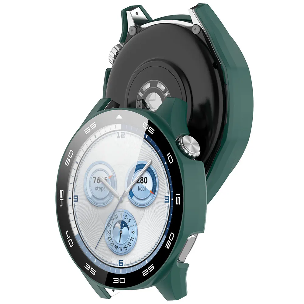 Premium Protective Case & Screen Protector for Huawei Watch GT5 46mm - All-Around Anti-Scratch Bumper Cover
