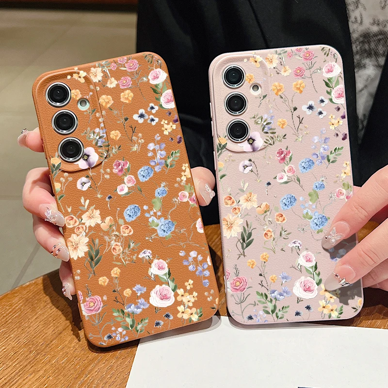 Elegant Floral Pattern Phone Case - Soft Protective Cover