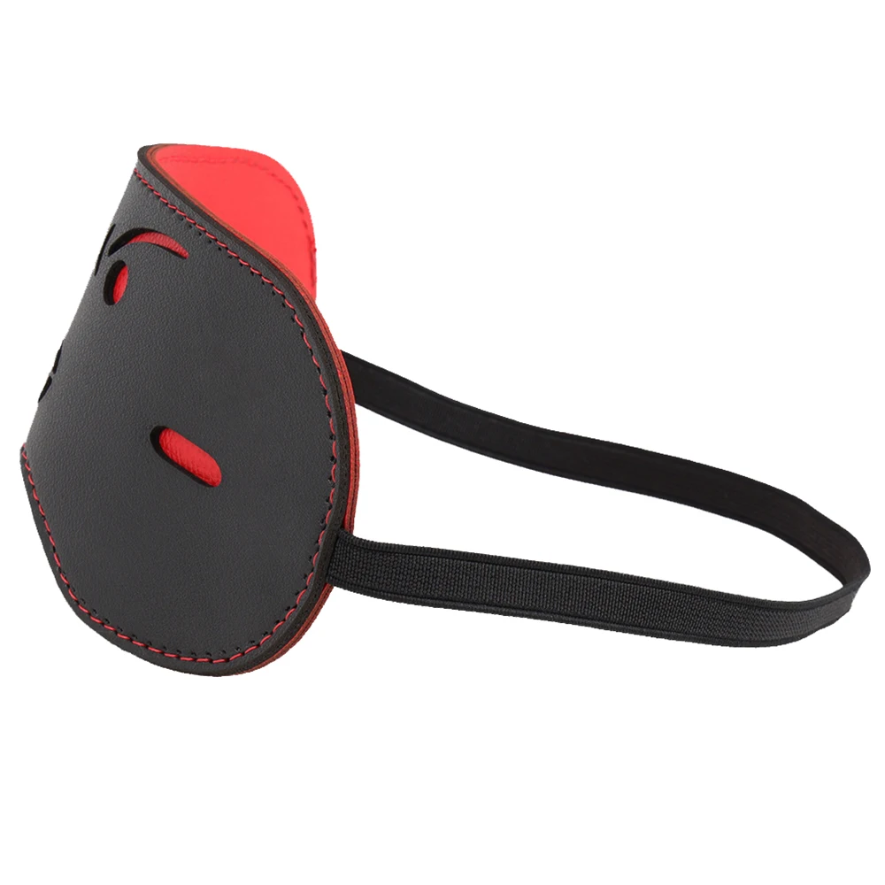 Sesso Prodotti del sesso Maschere per flirt BDSM Bondage Giocattoli erotici per il sesso Pelle Cartone animato Maschera per gli occhi Ombreggiatura Sonno Blindf_voghion.com