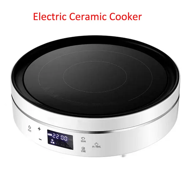 Electric Ceramic Cooker Household High Power Induction Cooker Kichen Pot Stove Infrare Heating Furnace