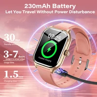 LAXASFIT 2025 New Smart Watch Bluetooth Call Message Reminder 24 Hour Health Monitoring Smart Watch Gift for Men and Women 6