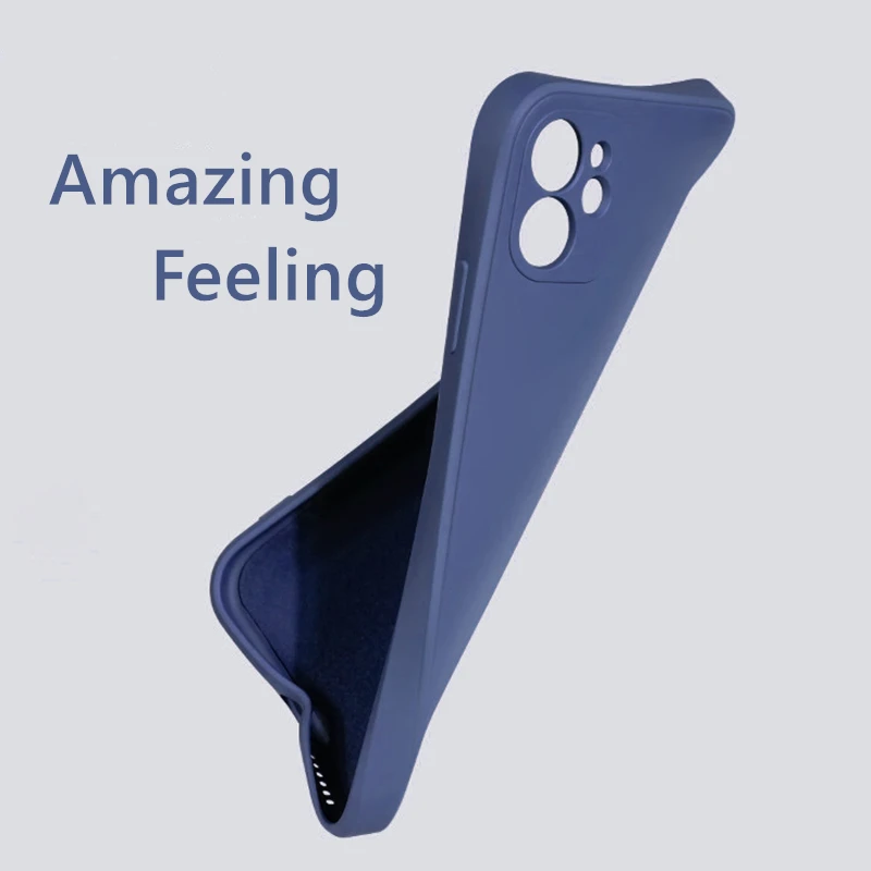 Liquid Silicone Shockproof Back Cover Case