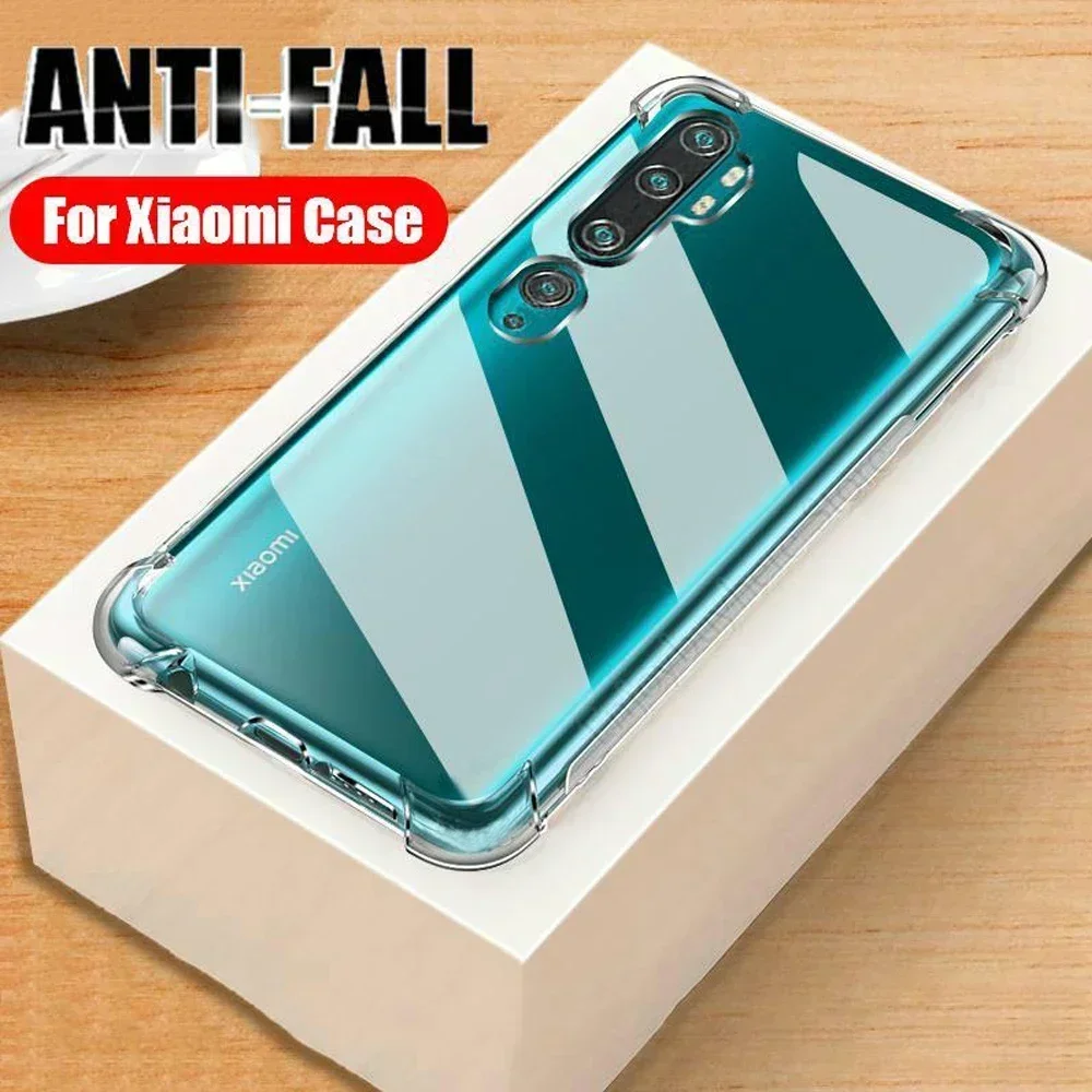 thumbnail image 1 of Funda de lujo para Xiaomi Mi Note 10, accesorios para teléfonos móviles, fundas de silicona con parachoques ajustados para Xiaomi Mi 10 Pro, funda a prueba de golpes, 1 of 4