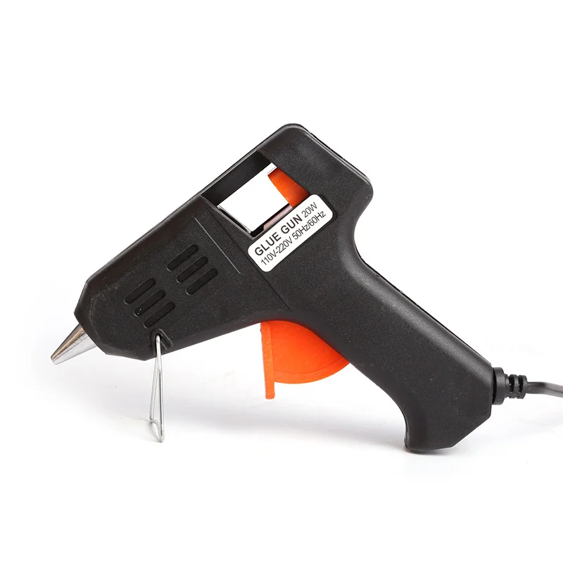 Hot Melt Glue Gun With 7mm*100m Glue Sticks 20W Electric Mini Household Heat Temperature Thermo Tool Industrial Repair Tools Gun 2