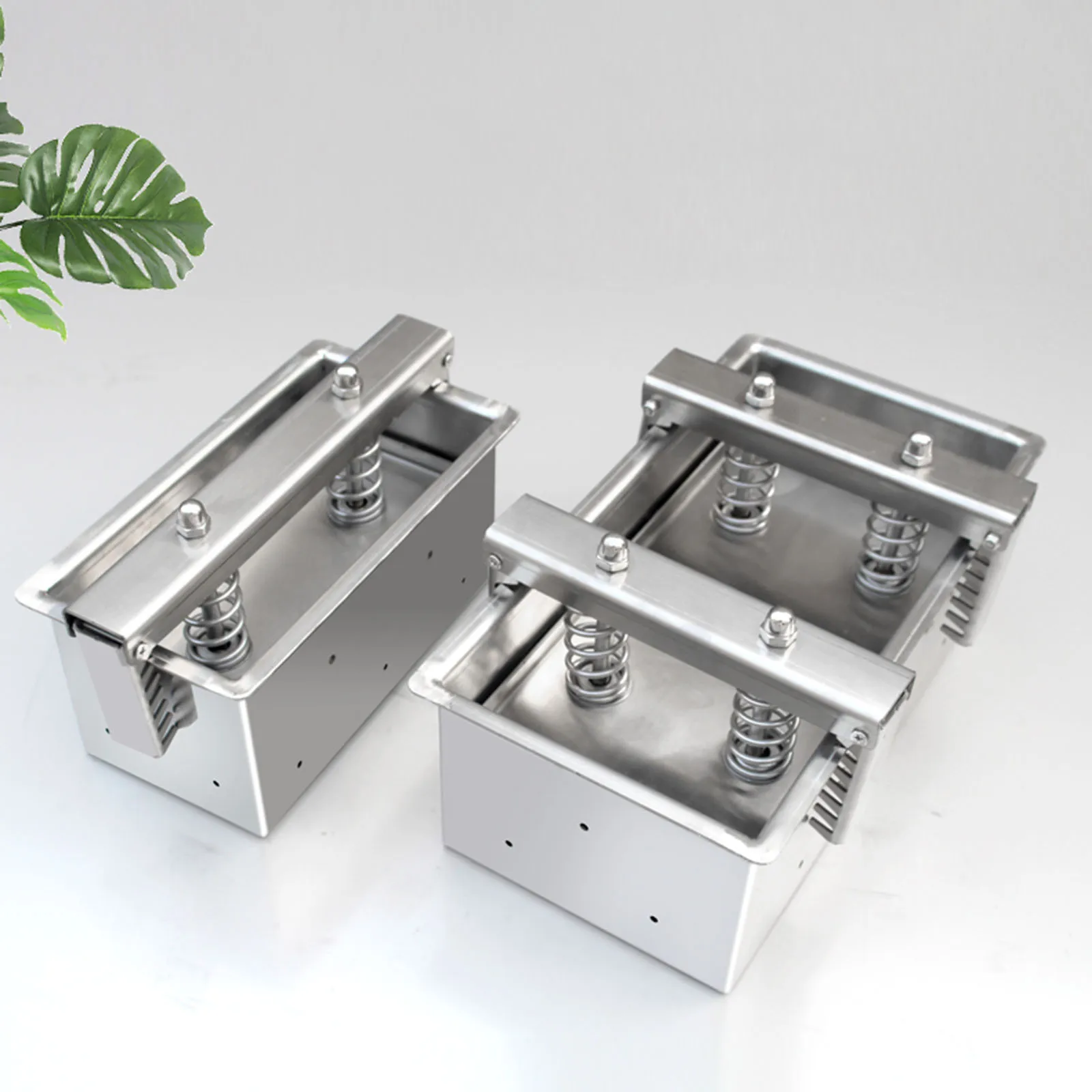 Meats Press Tool Ham Meat Pressing Mould Box for Sandwich Meat Bacon Cooker Ham Press Maker Kitchen Cooking Stainless Steel
