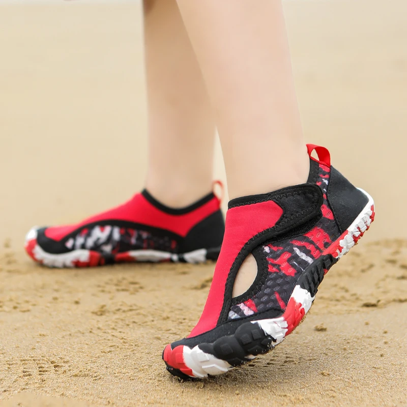 Water Shoes Aqua Shoes Barefoot Shoes Kids Barefoot Shoe Boys Girl Aqua Shoes Children Quick-drying Water Sneakers Anti-slip Summer Beach Walking Sandal Hiking Bootie