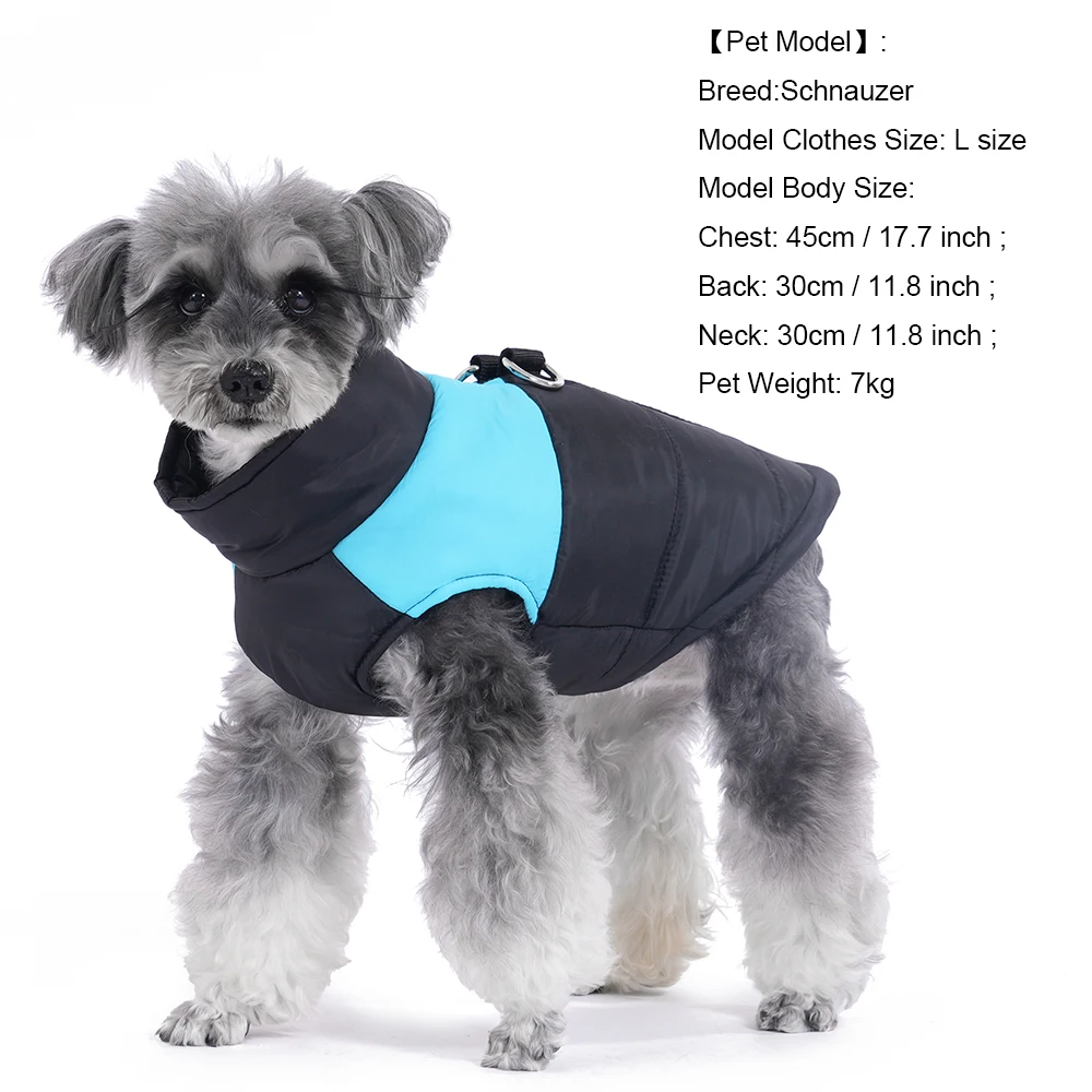 Waterproof Dog Jacket with D-Ring 5
