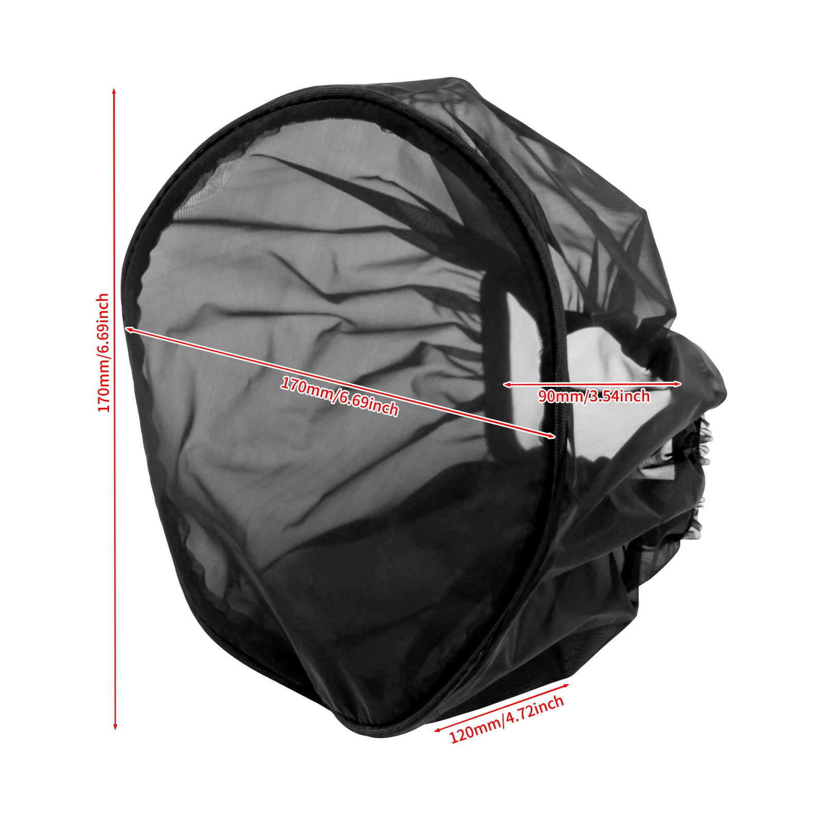 Filtre à Air Couverture Pour Harley XL Touring Softail Dyna - Protection Pluie Et Poussière, Noir