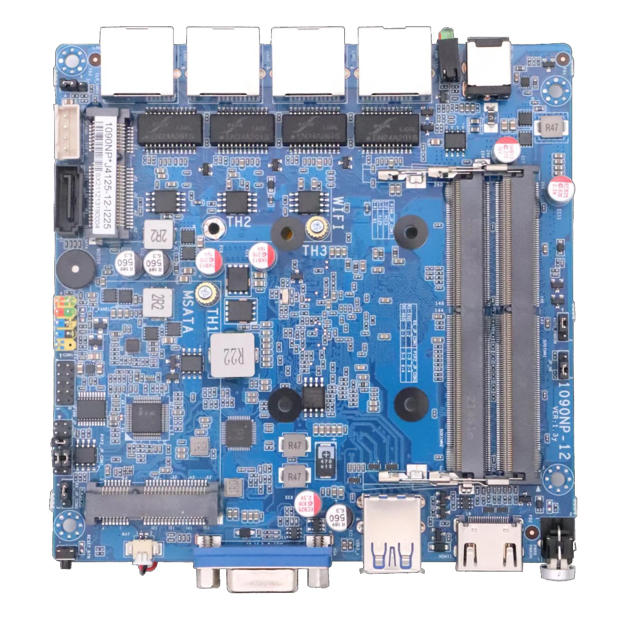 Ҹ Ʈ   J4125 ̴ PC  ھ, 4x  i225, i226, 2.5G LAN, HD VGA, pfSense ȭ , ESXI AES-NI