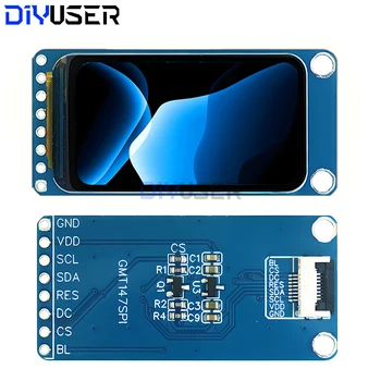 DIYUSER Schermo LCD TFT da 1,47 pollici ST7789 piccolo schermo 172*320 display LCD schermo a colori SPI con angolo di visione completo