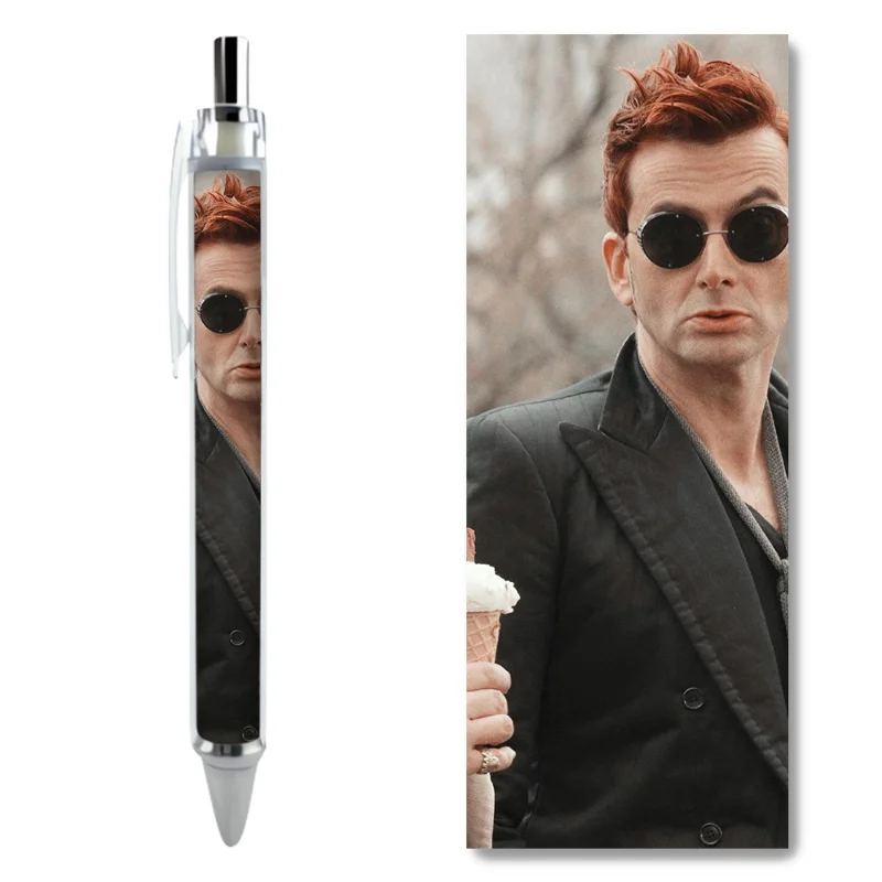 Good Omens Gabriel Crowley 캐릭터 귀여운 젤 펜, 인기 판매 영화..