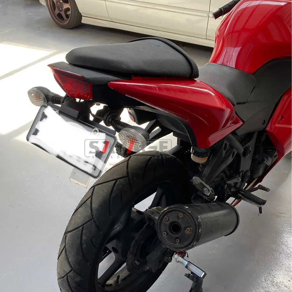 Motorcycle License Plate Holder License Plate Holder For KAWASAKI EX250R NINJA 250R 250 R 2008-2012 EX250 Motorcycle Accessories Tail Tidy Fender Eliminator LED